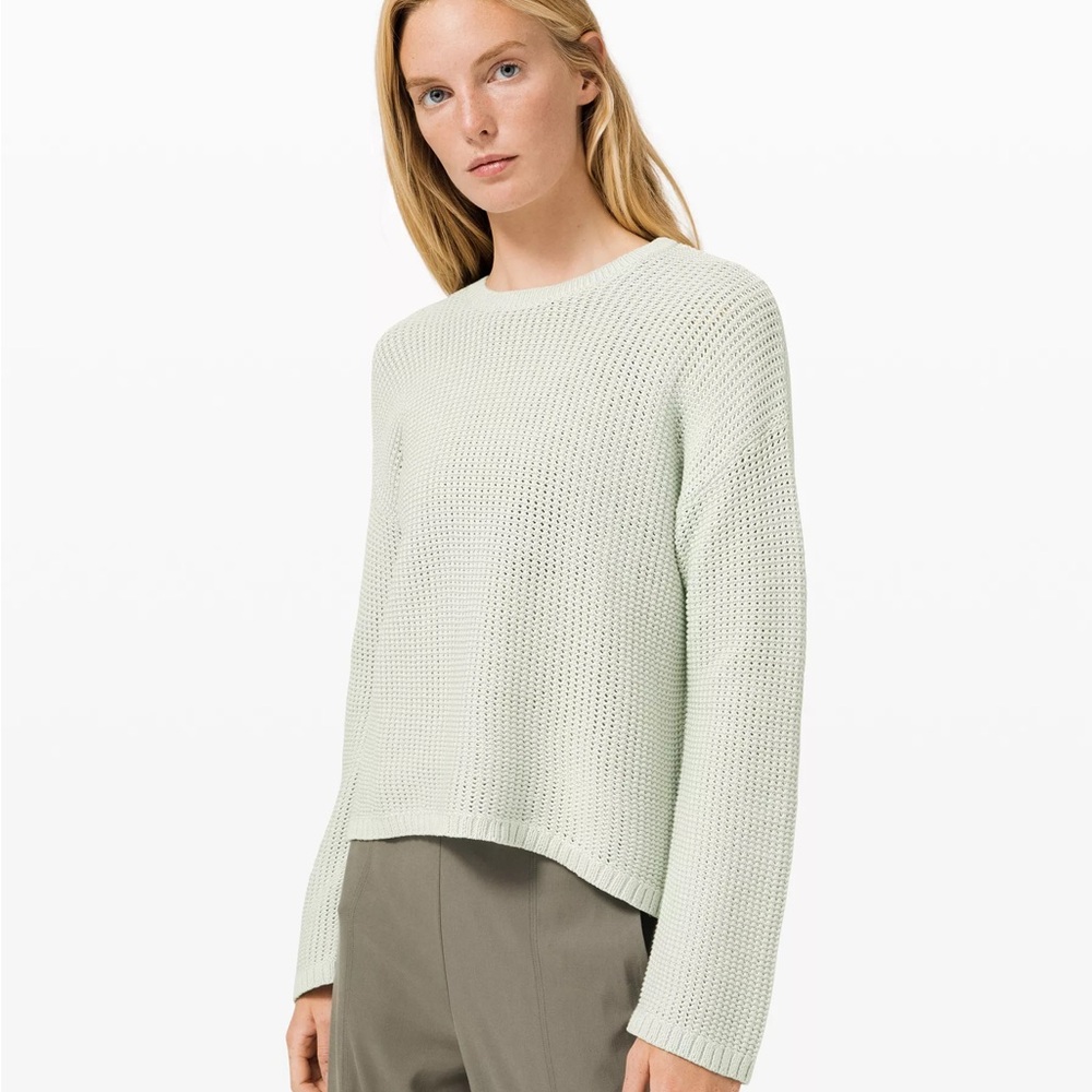 lululemon athletica Easy Embrace Open Knit Sweater